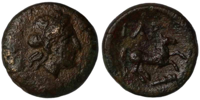 Mysia. undefined. (4.-2. Century BC) Bronze . (9mm, 0,83g) Obv: female head righ...