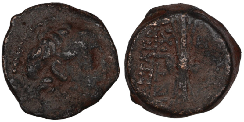 Antiochos IX. Philopator. (114-113 BC). Bronze . (18mm, 6,88g) Antioch.