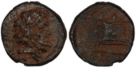 under Nero to Vespasian. (54-79AD). Pseudo-autonomous Bronze . (18mm, 4,94g). Antioch.