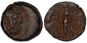 Antiochos IX. Kyzikenos. (114-96 BC). Bronze . (19mm, 6,05g) Antioch.