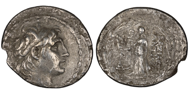 Antiochos VII. Euergetes. (138-129 BC) AR Tetradrachm. (34mm, 15,73g) Antioch. O...
