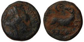 under C. Ummidius Durmius Quadratus. (56-57AD). Pseudo-autonomous Bronze . reign of Nero. (20mm, 5,23g). Antioch.