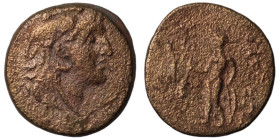 Alexander I. Balas. (152-145 BC). Bronze . (19mm, 6,25g) Antioch.