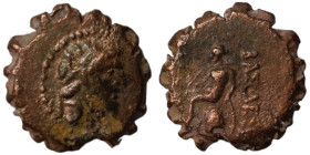 Alexander I. Balas. (152-145 BC). Bronze . (14mm, 2,20g) Antioch.