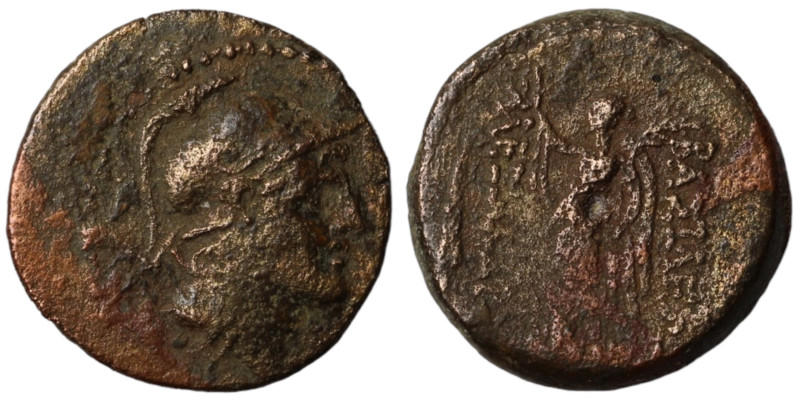 Alexander I. Balas. (152-145 BC). Bronze . (20mm, 5,94g) Antioch.