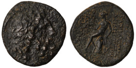 Demetrios II. (146-138 BC). Bronze . (25mm, 9,66g) Antioch.
