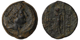 Alexander II. Zabinas. (128-122 BC). Bronze . (21mm, 7,06g) Antioch.