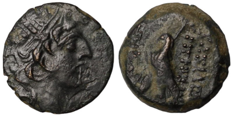 Antiochos VIII. Epiphanes. (109-96 BC). Bronze . (17mm, 4,06g) Antioch.
