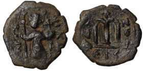 Byzantine Empire. undefined. (6.-9. Century AD). Follis. (24mm, 4,73g). Constantinople.