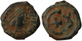 Justinian I. (527-565 AD). Pentanummium. (16mm, 2,67g) Antioch.