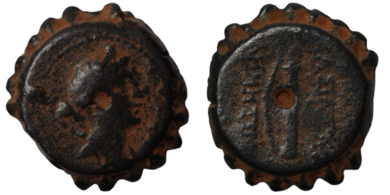 Demetrios I. Soter. (162-150 BC). Bronze . (20mm 8,14g) Antioch.