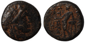 Seleukos I. Nikator. (300-286 BC). Bronze . (16mm 4,63g) Antioch.