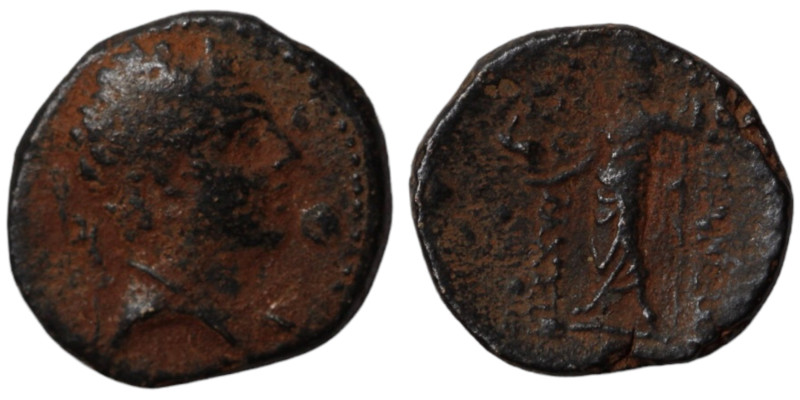 Seleucid Kingdom. undefined. (2.-1. Century BC). Bronze . (15mm 3,56g).
