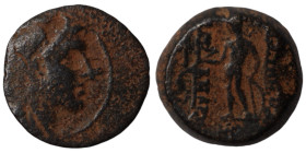 Alexander I. Balas. (152-145 BC). Bronze . (18mm 6,45g) Antioch.