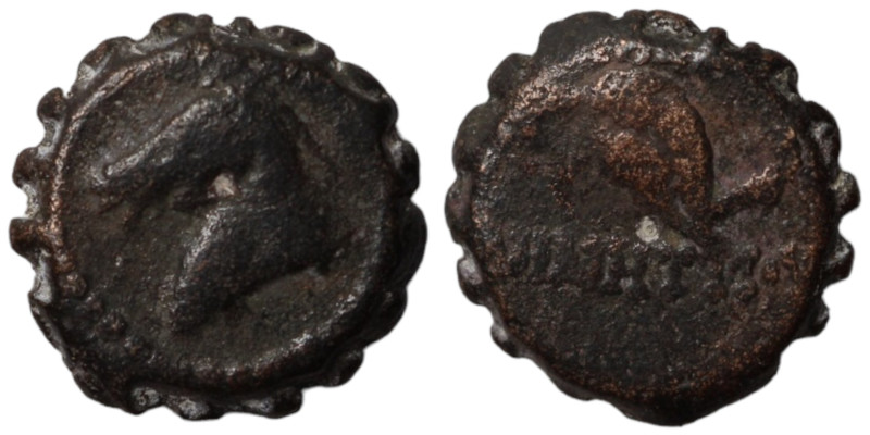 Demetrios I. Soter. (162-150 BC). Bronze . (15mm 4,13g) Antioch.