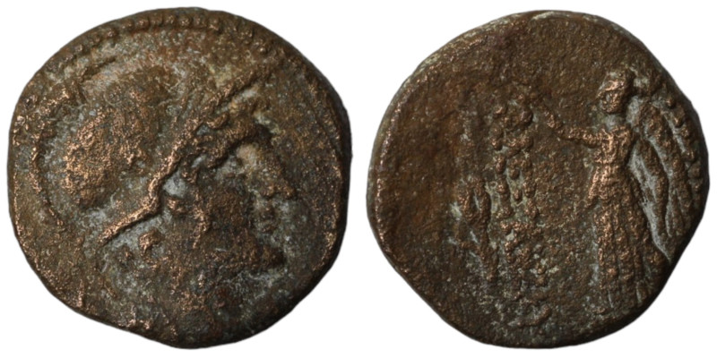 Alexander I. Balas (152-145 BC). Bronze . (18mm 4,58g) Antioch.