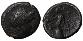 Antiochos I. Soter. (280-261 BC). Bronze . (16mm 3,80g) Antioch.
