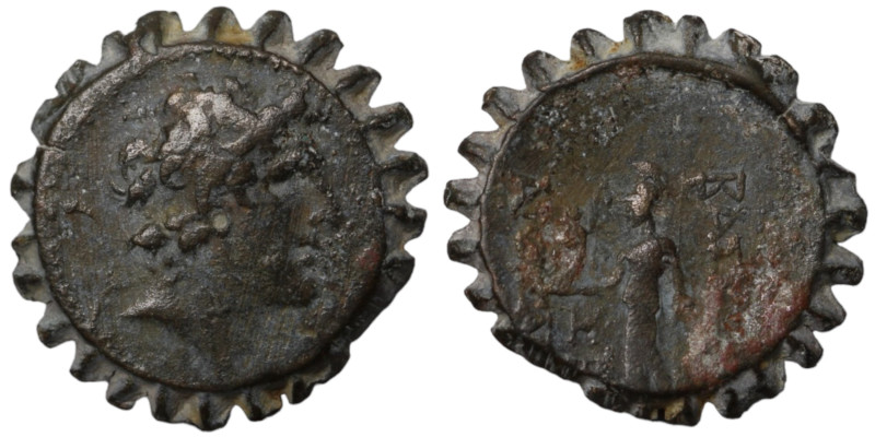 Alexander I. Balas (152-145 BC). Bronze . (22mm 7,69g) Antioch.