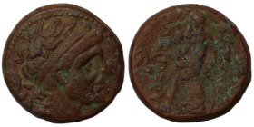 Antiochos I. Soter. (280-261 BC). Bronze . (16mm 4,86g) Antioch.