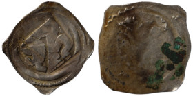 Austria. Graz. Albrecht I. (1282-1298) Pfennig. cross between wings, shield above.