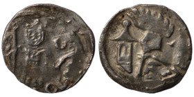 Brandenburg. Heinrich III. (1319-1320). Pfennig.