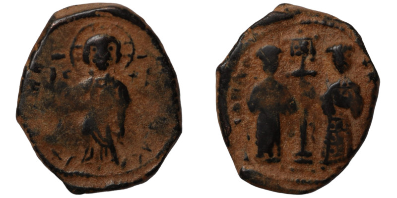 Constantine X. Ducas. (1059-1067 AD). Follis. (29mm 11,77g) Constantinople. Obv:...
