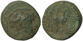 Antiochos X. Eusebes. (94-88 BC). Bronze . (19mm 7,18g) Antioch.