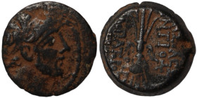 Antiochos IX. Philopator. (114-113 BC). Bronze . (18mm 5,02g) Antioch.