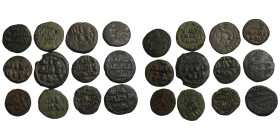 LOT Of Islamic 12 Coins 
Umayyad ( Qannasrin ,Ba'albak ,and Various types )