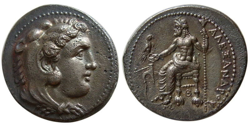 KINGS of MACEDON. Alexander III. 336-323 BC. AR Tetradrachm (16.77 gm; 27 mm). L...