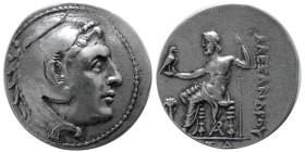 KINGS of MACEDON. Alexander III. AR Tetradrachm. Posthumous issue. Arados
