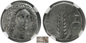 LUCANIA, Metapontum. Circa 330-280 BC. AR Stater. NGC-VF.