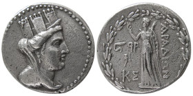 PHOENICIA, Aradus. AR Tetradrachm. Dated year 193 (67/66 BC).