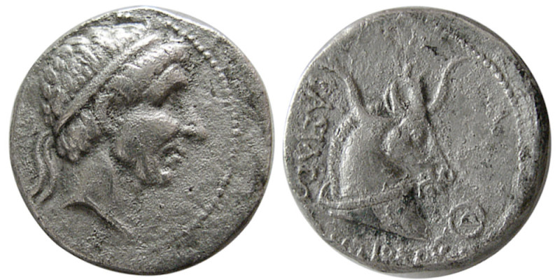 SELEUKID KINGS of SYRIA. Antiochos I Soter. 280-261 BC. AR Drachm (3.73 gm; 15 m...