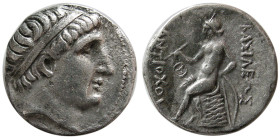 SELEUKID KIGDOM, Antiochos I. 280-261 BC. AR Drachm.