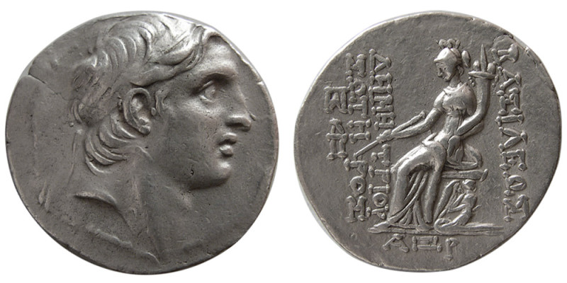 SELEUKID KINGS, Demetrius I, Soter. 162-150 BC. AR Tetradrachm (16.77 gm; 29 mm)...