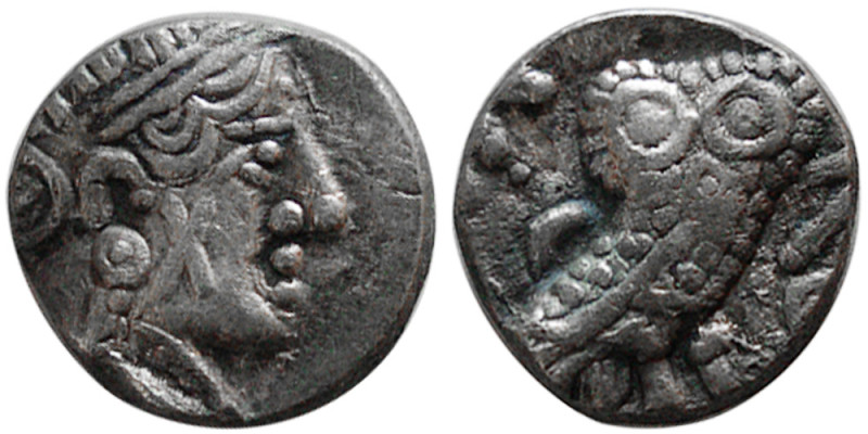 ARABIA, Southern: Saba'. Late 4th–mid 2nd centuries BC. AR hemidrachm (1.13 gm; ...