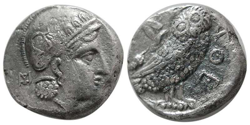 PARTHIA(?), 'Athenian Series' circa 246/5-239/8 BC. AR Drachm (2.93 gm; 15 mm). ...