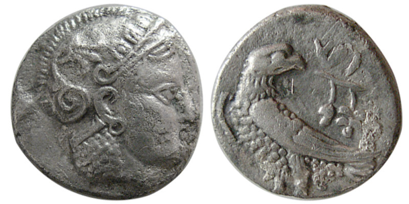 PARTHIA(?), 'Eagle series' circa 246/5-239/8 BC. AR Drachm (2.88 gm; 14 mm). Ekb...