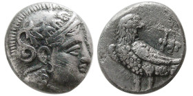 PARTHIA(?), 'Eagle series'. AR Hemidrachm. Ekbatana(?) mint.