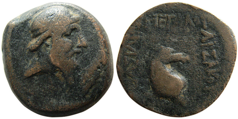 KINGS of PARTHIA, Mithradates I, 164-132 BC. Æ Tetrachalkon (8.66 gm; 23 mm). Ek...