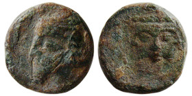 KINGS of PARTHIA, Phraates IV. (38/7-2 BC). Æ Chalkous. RRR.