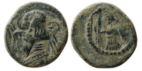 KINGS of PARTHIA, Gotarzes II. AD. 40-51. Æ Chalkous. Scarce.