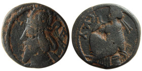 KINGS of PARTHIA. Vologases III. AD 105-147. Æ Tetrachalkon. Rare.