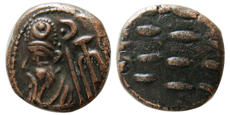 KINGS of ELYMIAS. Phraates. Early-mid 2nd century AD. Æ Drachm (4.23 gm; 14 mm)....