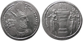 SASANIAN KINGS, Shapur I, AD. 240-272. AR Drachm.