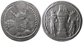 SASANIAN KINGS, Shapur I, AD. 240-272. AR Drachm.