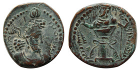 KUSHANO-SASANIAN KINGS, Hormizd I, circa 265-295. Æ.