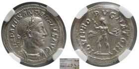 ROMAN EMPIRE; Severus Alexander. AR Denarius. NGC-Choice XF.