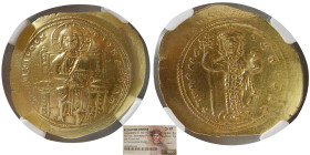 BYZANTINE EMPIRE. Constantine X. AV Hist. Nomisma. NGC-Ch XF